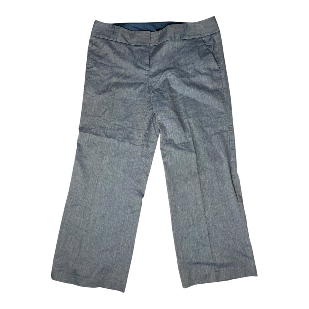 The Limited Slate Blue Wide Leg Dress Slacks Size 14